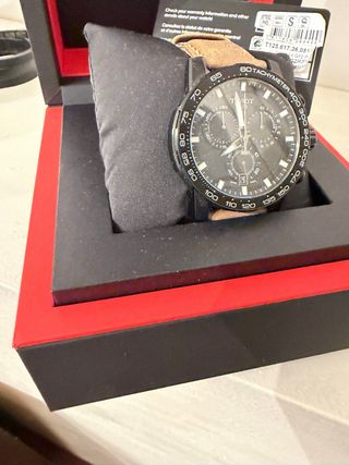 Reloj Tissot Cronógrafo Piel marrón