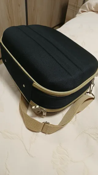 Maletín viaje semirígido neceser maquillaje Juvena