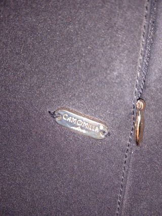 Cappotto nero camomilla taglia 46