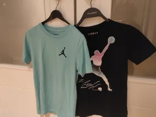 Camiseta niño Jordan (Negra y Turquesa)