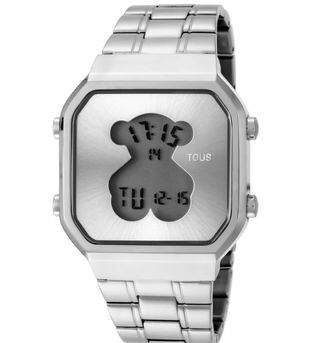 Reloj Tous Plata Digital Oso