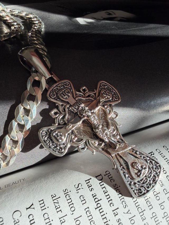 Croce ortodossa in argento