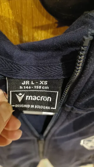 Chándal Macron Levante UD Azul y Blanco