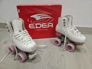 Patines EDEA Esordio Blanco/Rosa