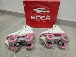 Patines EDEA Esordio Blanco/Rosa