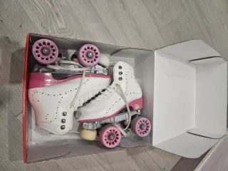 Patines EDEA Esordio Blanco/Rosa