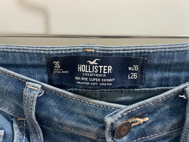 Pantalón vaquero Hollister azul