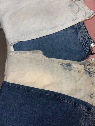 4 Pantalones vaqueros oversize