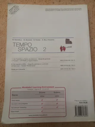 Tempospazio. Con dossier Mediterraneo. Per le S...