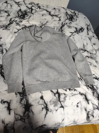 Sudadera larga clásica Adidas color gris