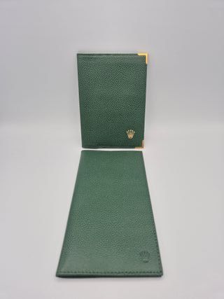 Original ROLEX 2x Portadocumentos Vintage