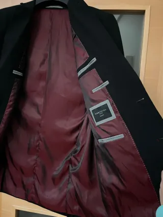 Blazer americana hombre negro