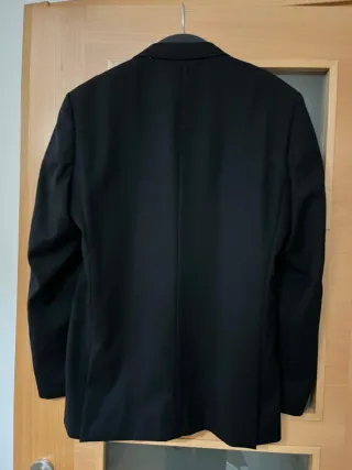 Blazer americana hombre negro