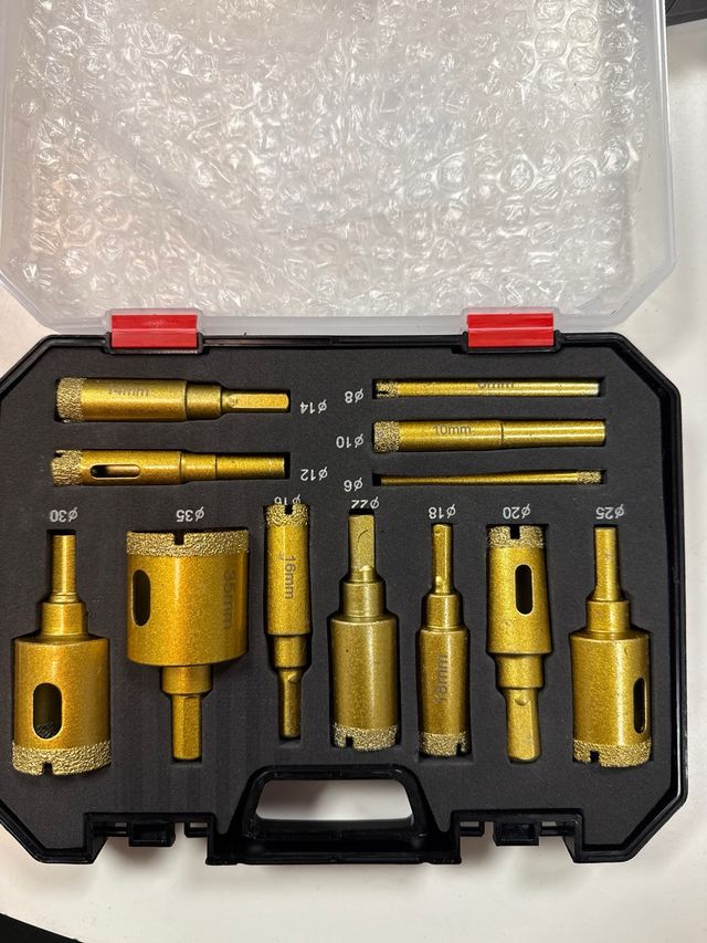 Brocas Diamantadas para Vidrio y Cerámica