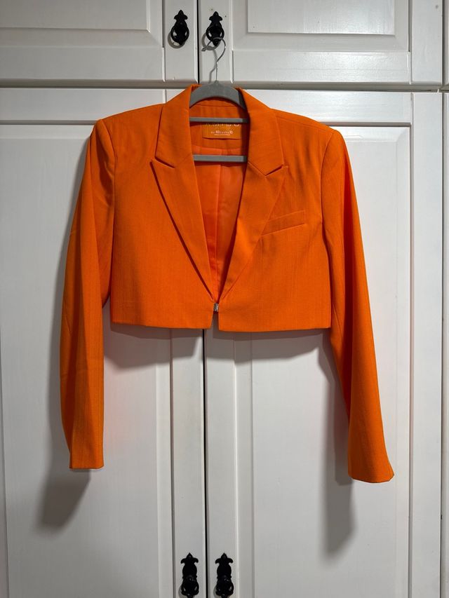 Blazer Crop Naranja