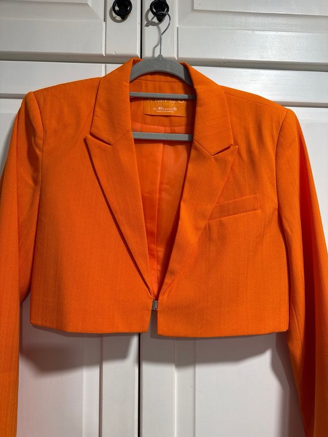 Blazer Crop Naranja