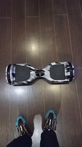 Hoverboard Camuflaje Gris