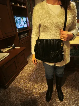 Borsa a spalla Cafè Noir nera