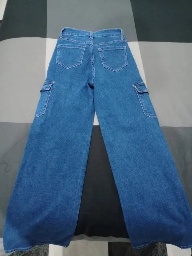 Vaqueros cargo mujer