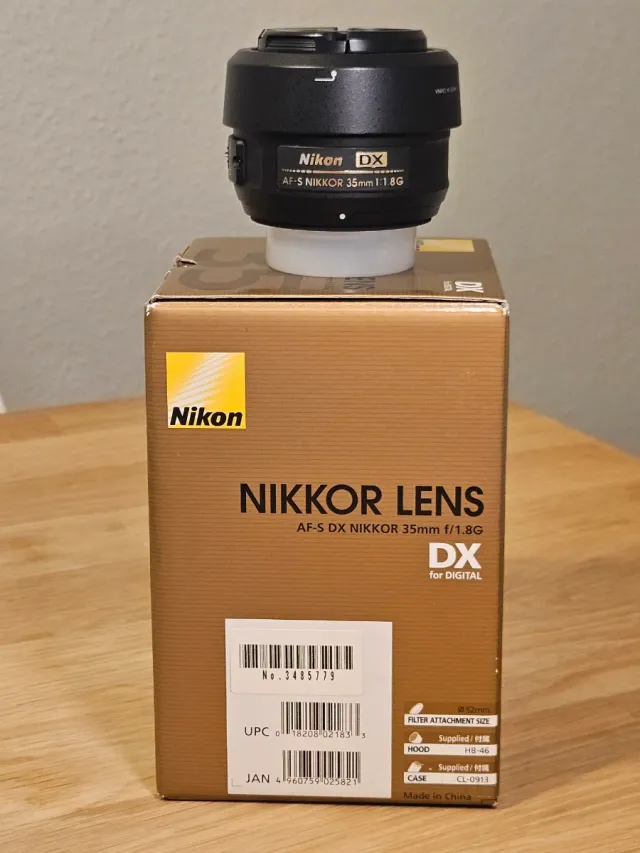Objetivo Nikon AF-S DX 35mm f/1.8G URGE VENTA
