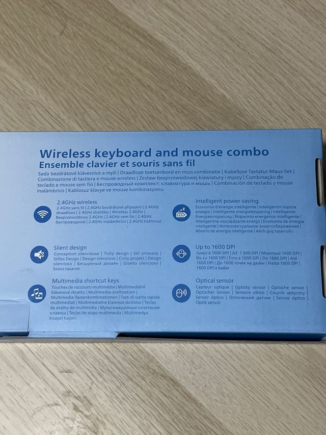 Teclado y Ratón Inalámbrico Philips