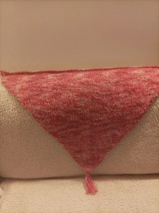 Sciarpa scaldacollo lavorata a maglia