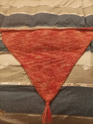 Sciarpa scaldacollo lavorata a maglia