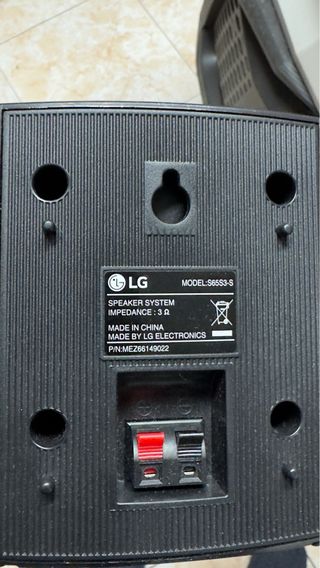 Barra de Sonido LG Negra