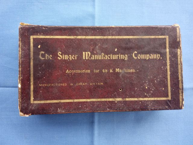 Scatola Accessori Singer 48K Vecchia Macchina da Cucire