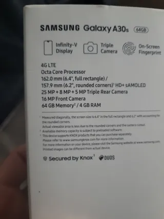 Samsung Galaxy A30 Nero/Verde