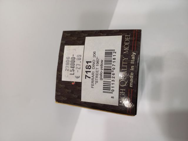 Bang 7181 Ferrari Dino 206 1/43