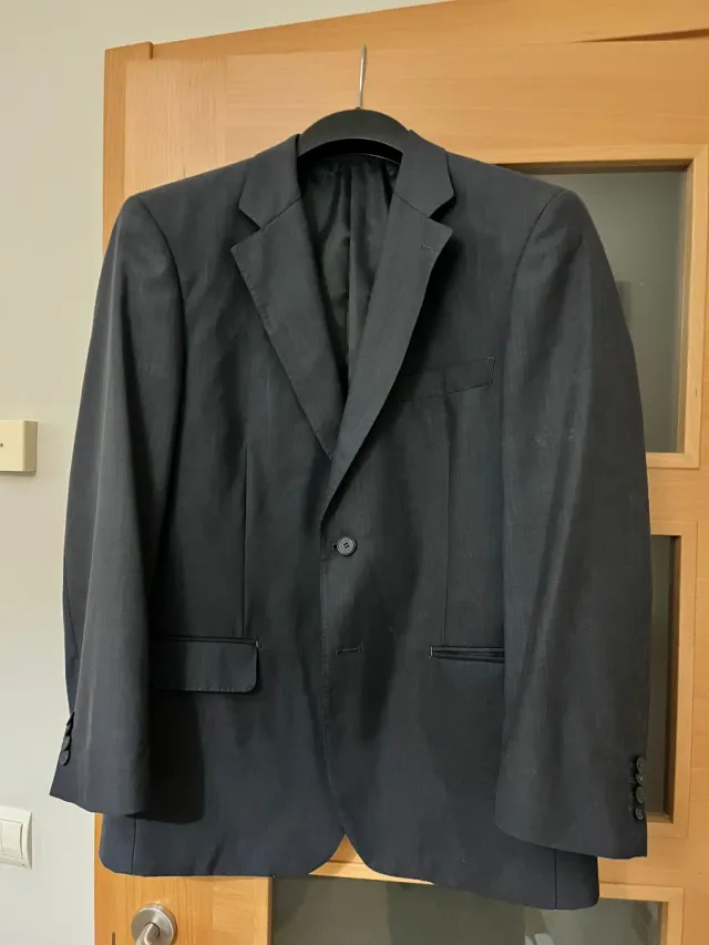 Americana de vestir gris hombre