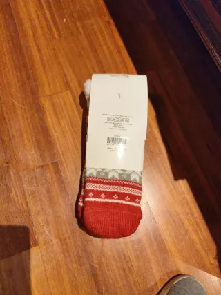 Calcetines térmicos navideños talla única