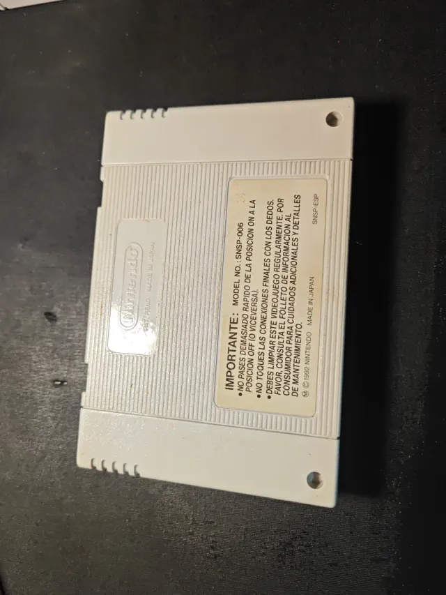 JUEGO PINBALL SUPER NINTENDO