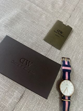 Reloj Daniel Wellington Original Azul/Rosa