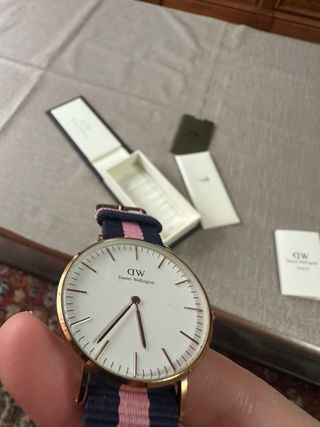 Reloj Daniel Wellington Original Azul/Rosa