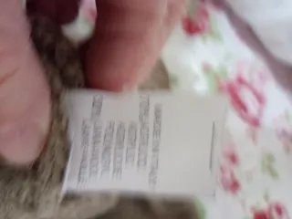 Jersey punto mujer beige