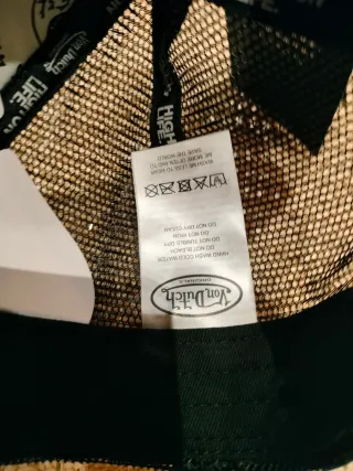 Gorra Von Dutch Originales Negra y Blanca