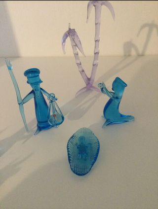 Presepe Vintage Vetro Murano Venezia Italia