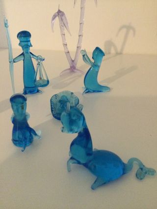 Presepe Vintage Vetro Murano Venezia Italia