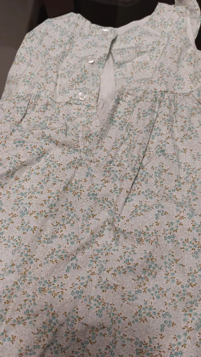 Lote vestidos Lola, Gocco, Gap, peto vaq Zara 24m