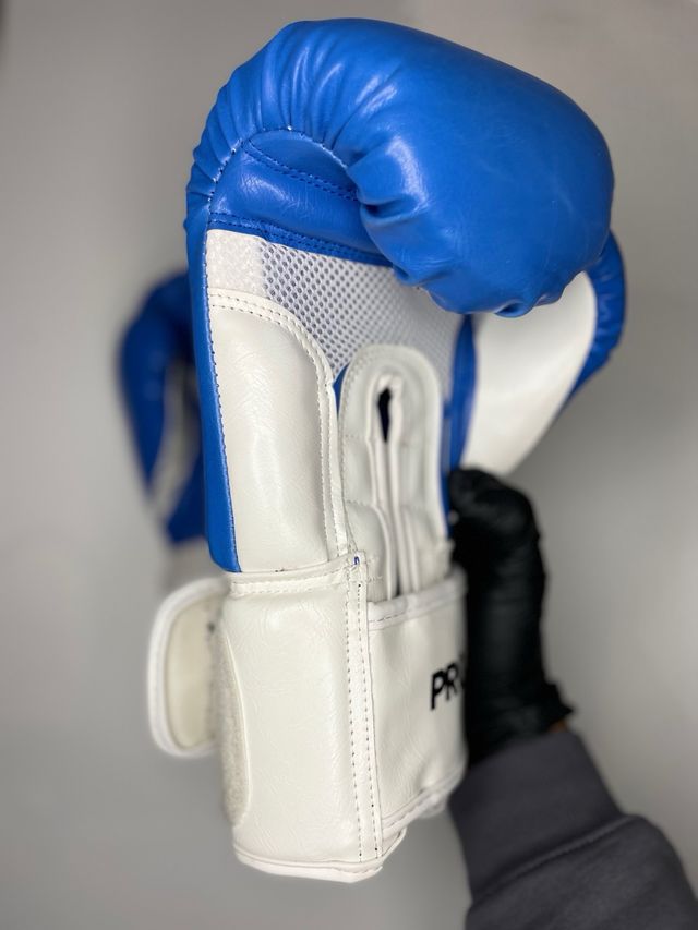 Guantes de Boxeo Rude Boys Pro Style Azules 12oz