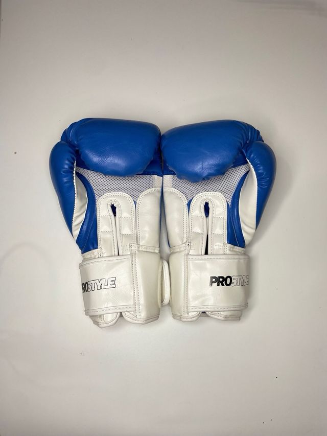 Guantes de Boxeo Rude Boys Pro Style Azules 12oz