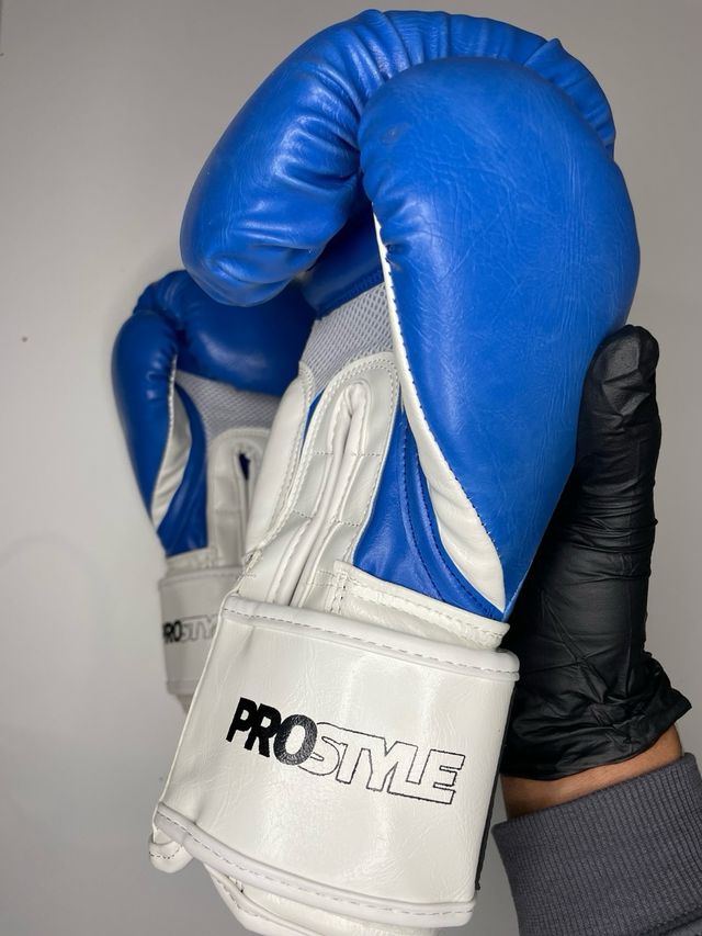 Guantes de Boxeo Rude Boys Pro Style Azules 12oz