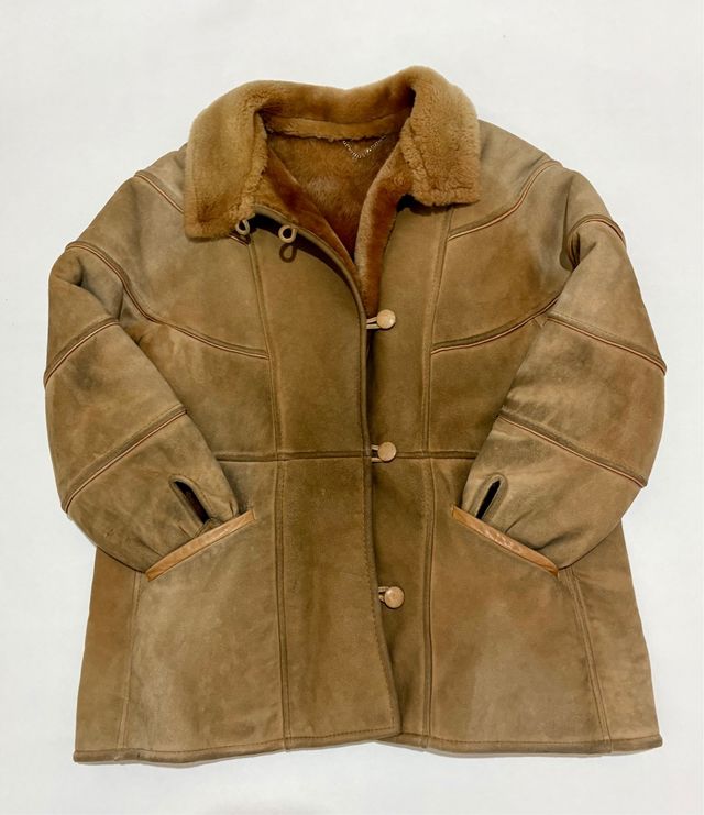 Cappotto shearling vintage originale donna