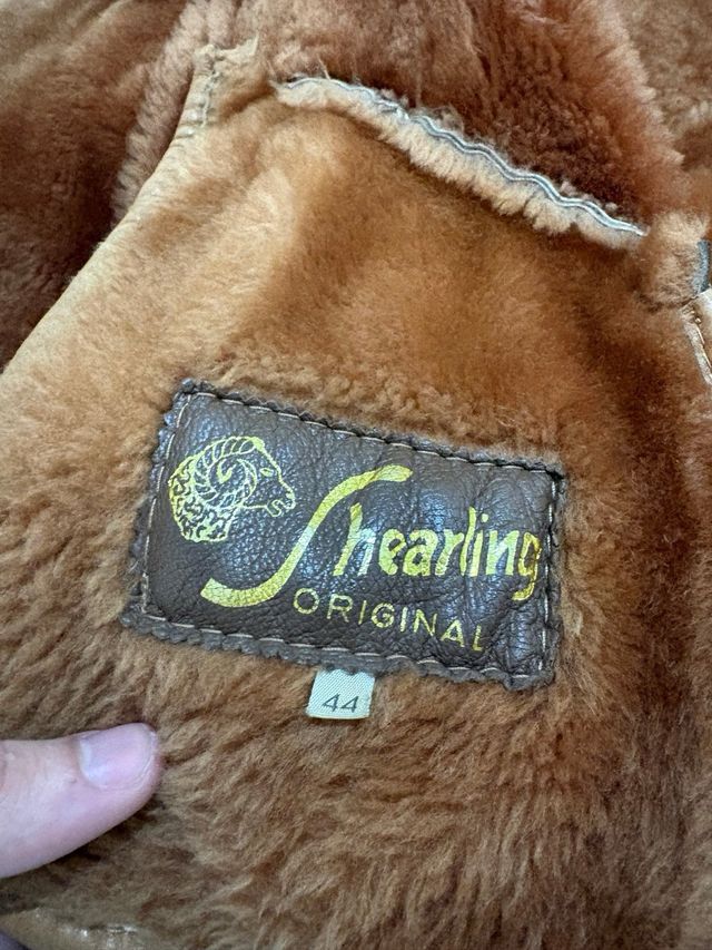 Cappotto shearling vintage originale donna