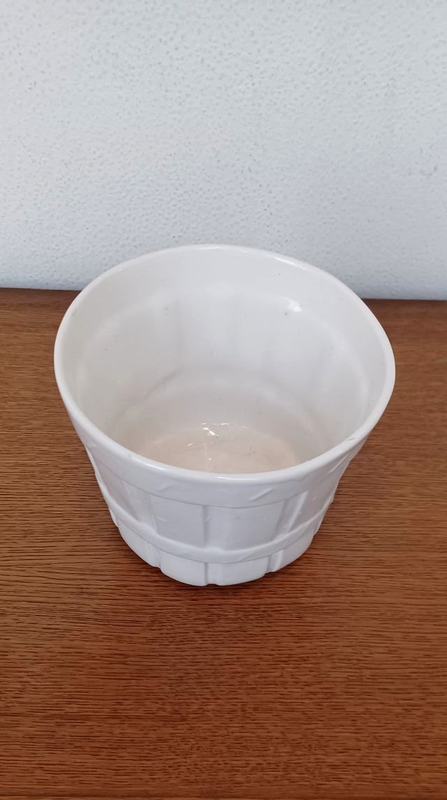 Vaso in Ceramica Bianca