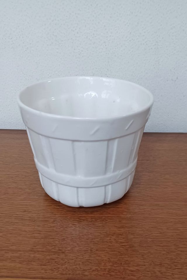 Vaso in Ceramica Bianca