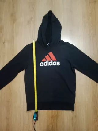 Sudadera Adidas Negra con Logo
