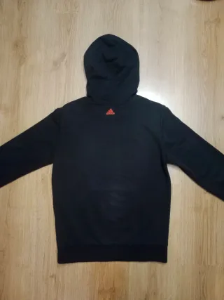 Sudadera Adidas Negra con Logo